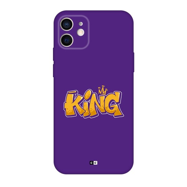 The Royal King Back Case for iPhone 12 Pro